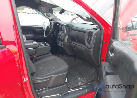 2025 Chevrolet Silverado 1500 4Wd Short Bed Custom из США, поврежденный, VIN 1GCPKBEK6SZ292850